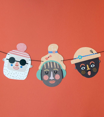 Make New Friends – Kit creativo Londji per inventare facce e ghirlande