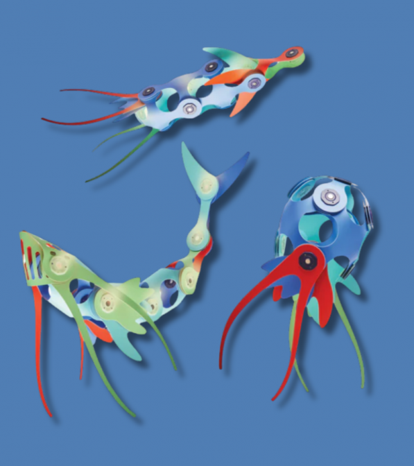 Gioco di costruzione in carta sintetica - Glow-in-the-Dark