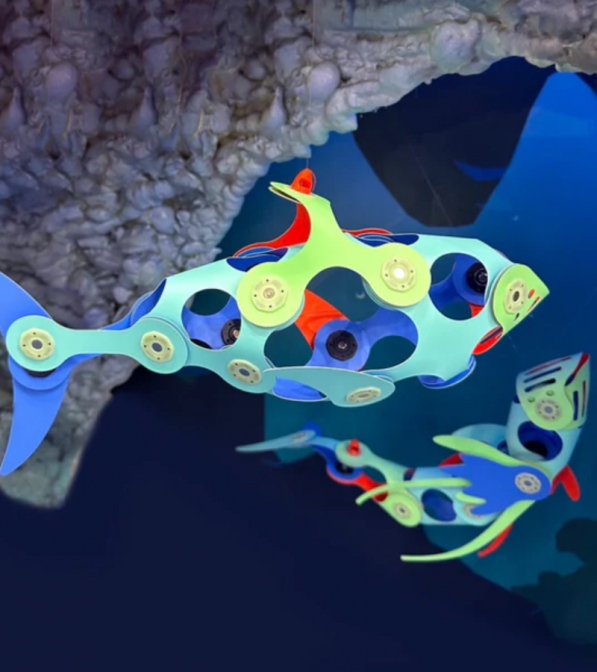Gioco di costruzione in carta sintetica - Glow-in-the-Dark