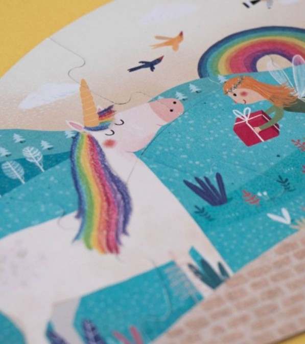 Happy Birthday Unicorn! Puzzle progressivo