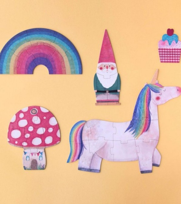 Happy Birthday Unicorn! Puzzle progressivo