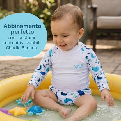 Maglia Protezione UV UPF50+ -  S (12-18 mesi)