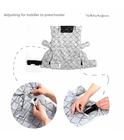 Marsupio Ergonomico Regolabile ISara The One Standard + Toddler