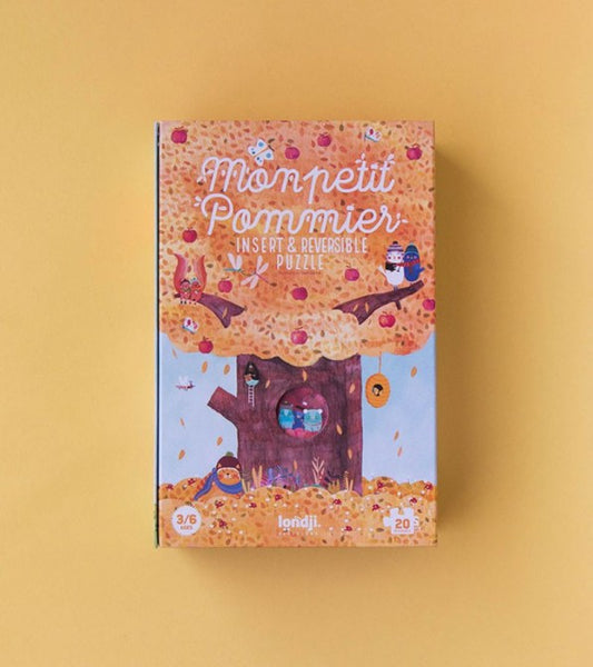 Mon petite pommier puzzle reversibile con incastri