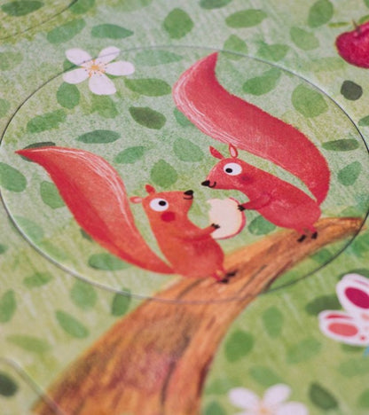 Mon petite pommier puzzle reversibile con incastri