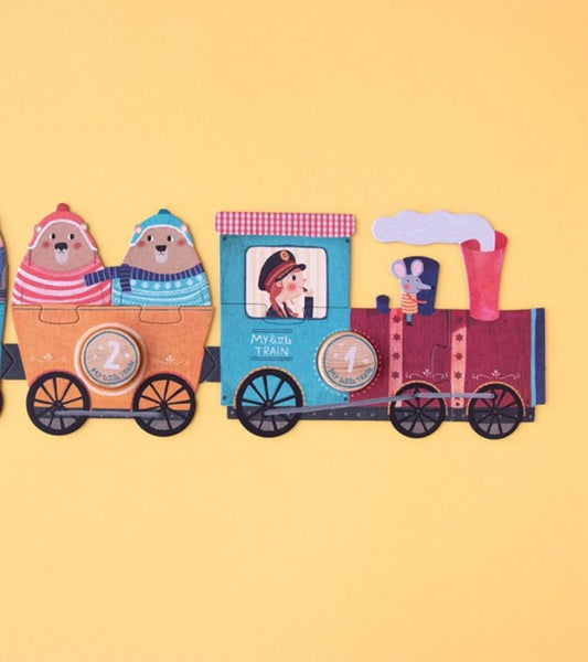My Little Train puzzle progressivo