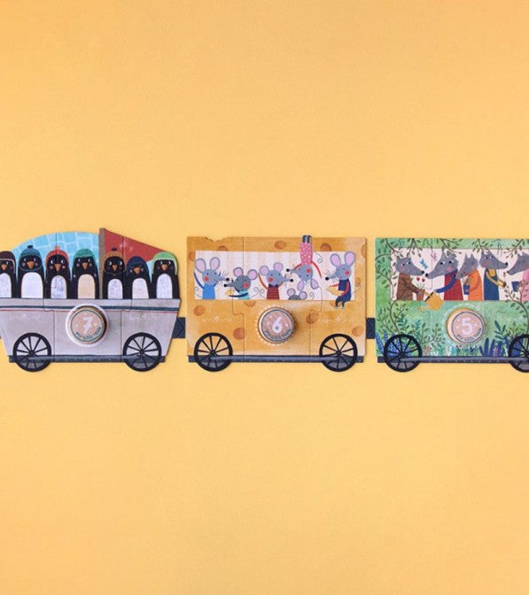 My Little Train puzzle progressivo