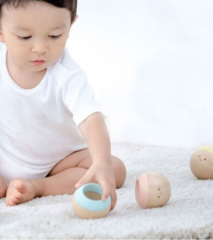 Palline sensoriali in legno