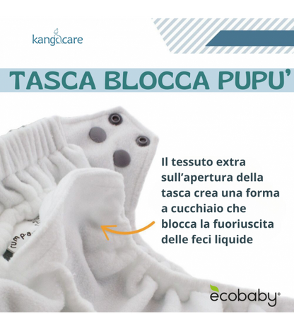 Pannolino lavabile pocket Rumparooz G3 AWJ