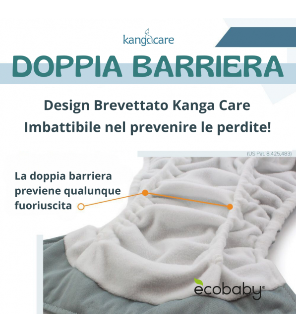 Pannolino lavabile pocket Rumparooz G3 AWJ