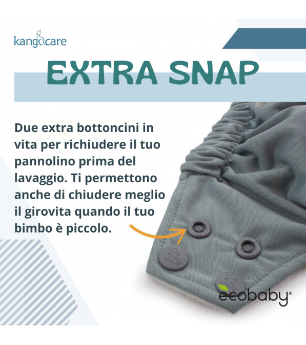 Pannolino lavabile pocket Rumparooz G3 AWJ