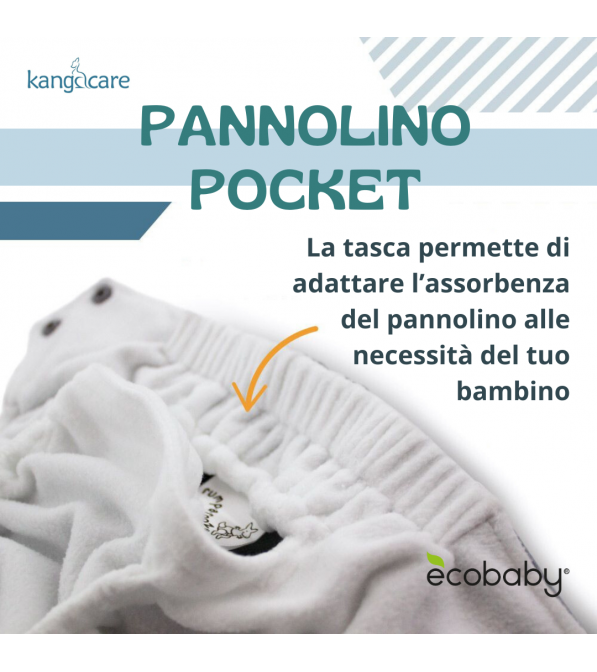 Pannolino lavabile pocket Rumparooz G3 AWJ