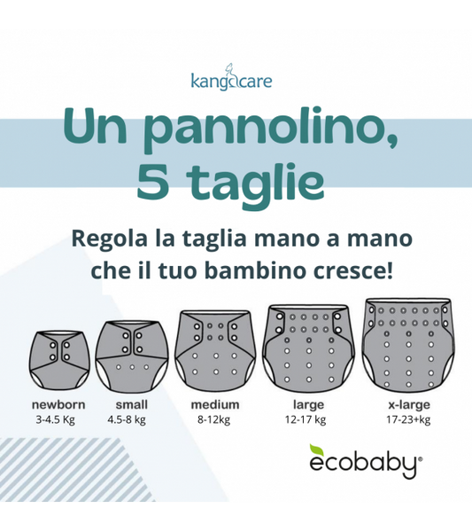 Pannolino lavabile pocket Rumparooz G3 AWJ