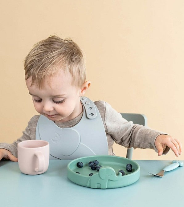 Piatto antiscivolo in silicone