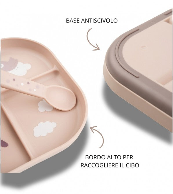 Piatto con Scomparti Foodie