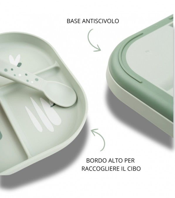Piatto con Scomparti Foodie