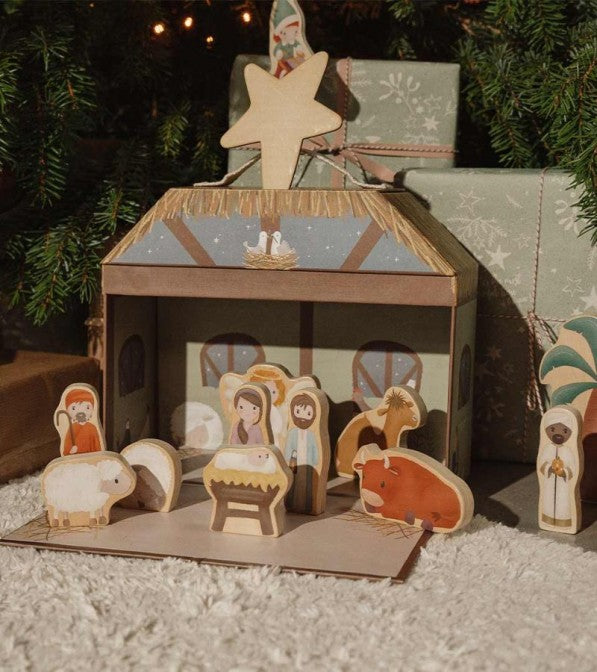 Presepe in legno