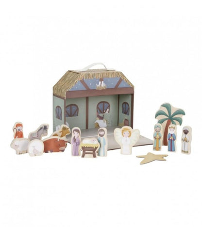 Presepe in legno