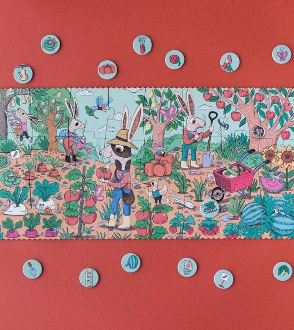 Puzzle 2 in 1 assembla e osserva