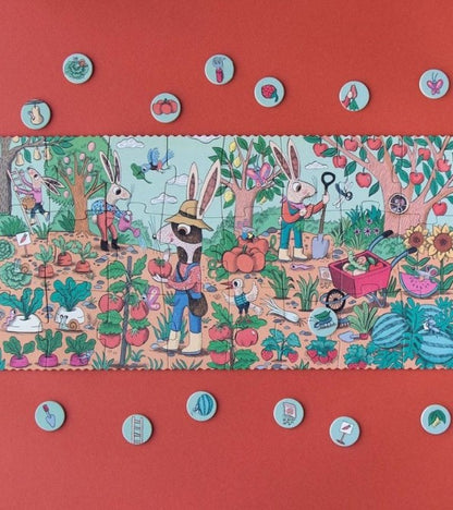 Puzzle 2 in 1 assembla e osserva