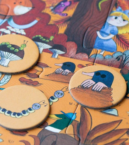 Puzzle 2 in 1 assembla e osserva