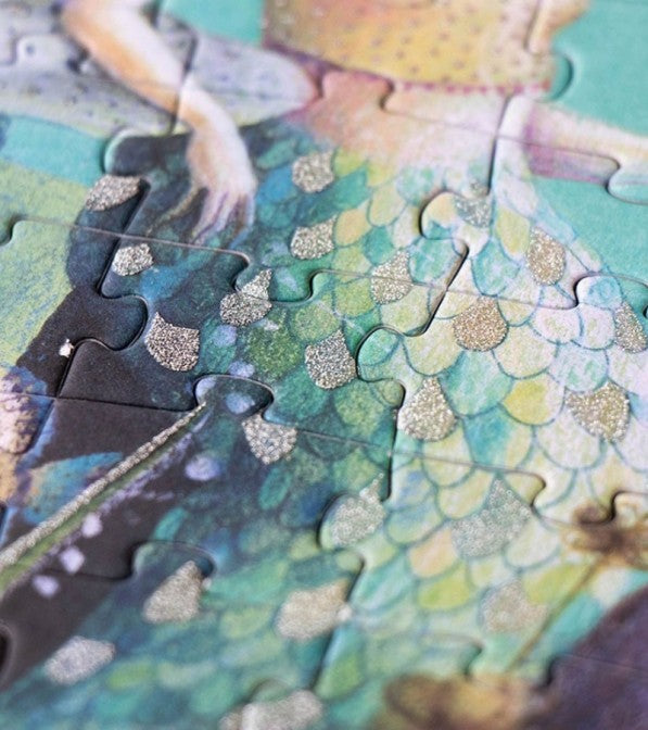 Puzzle glitterato 350 pezzi My Mermaid