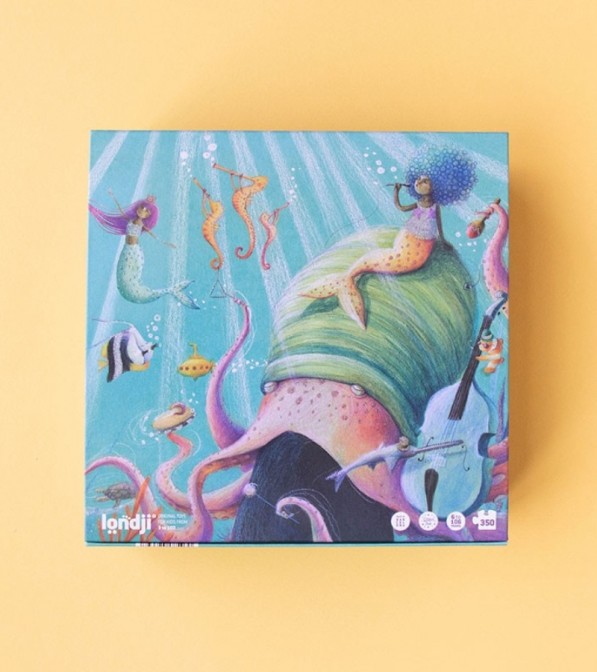 Puzzle glitterato 350 pezzi My Mermaid