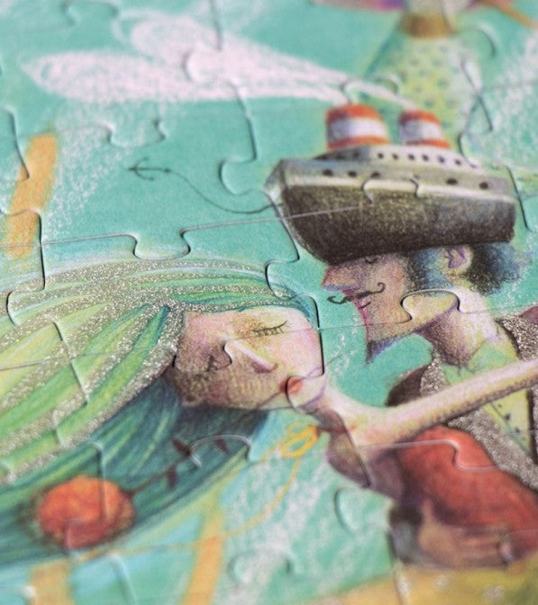 Puzzle glitterato 350 pezzi My Mermaid