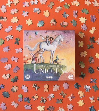 Puzzle glitterato 350 pezzi My Unicorn