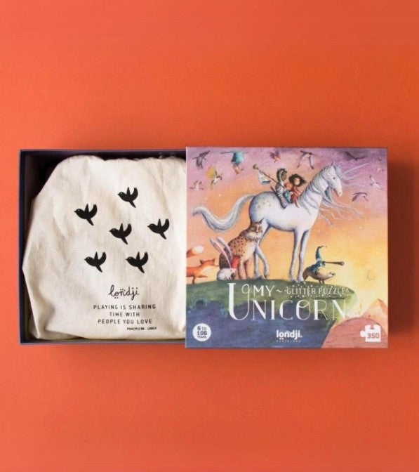 Puzzle glitterato 350 pezzi My Unicorn