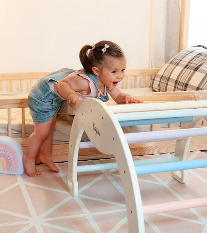 Rampa e Scivolo montessoriano Rainbow 2 in 1