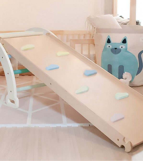 Rampa e Scivolo montessoriano Rainbow 2 in 1