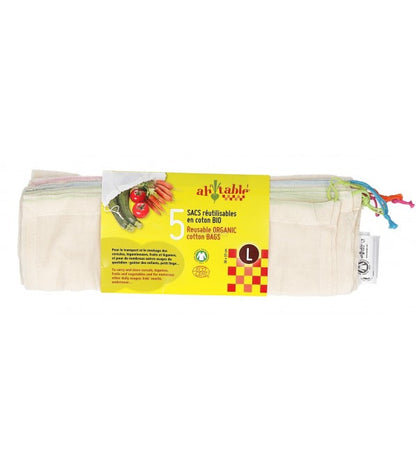 Sacchetti in cotone biologico