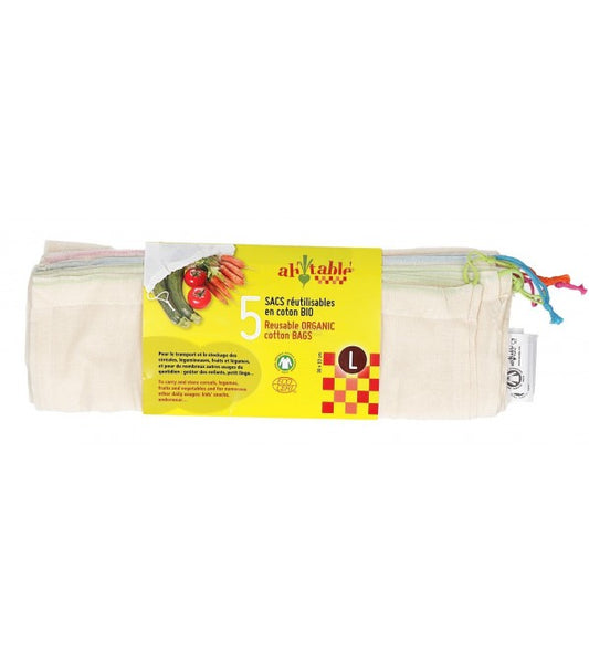 Sacchetti in cotone biologico