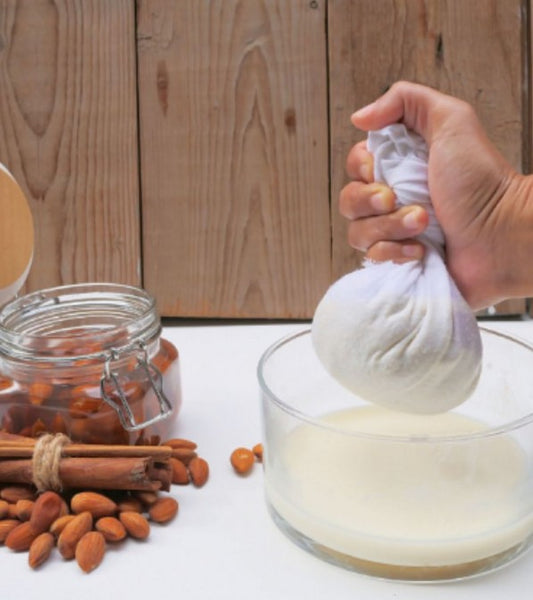 Sacchetto in cotone per latte vegetale