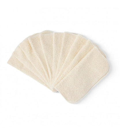 Salviette lavabili in spugna di cotone organico