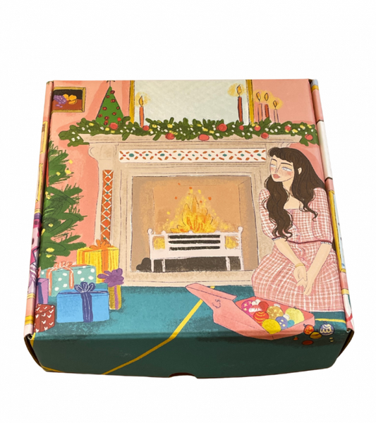 Scatola regalo reversibile e riutilizzabile
