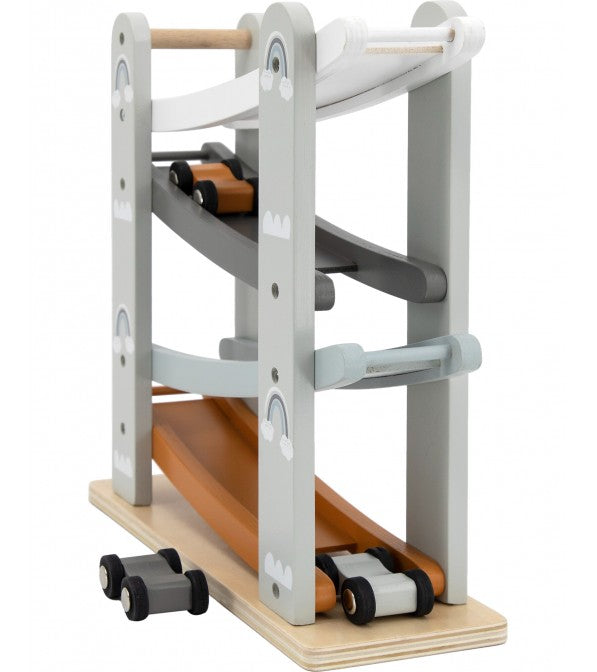 Scivolo per macchinine in legno