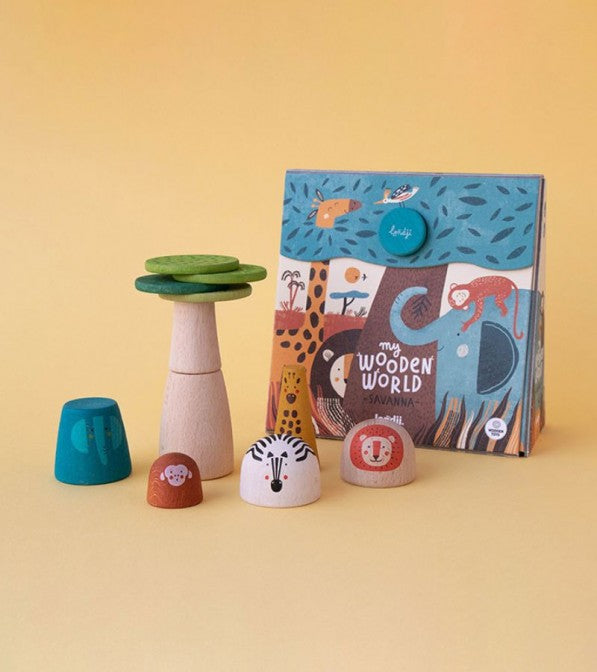 Set gioco in legno