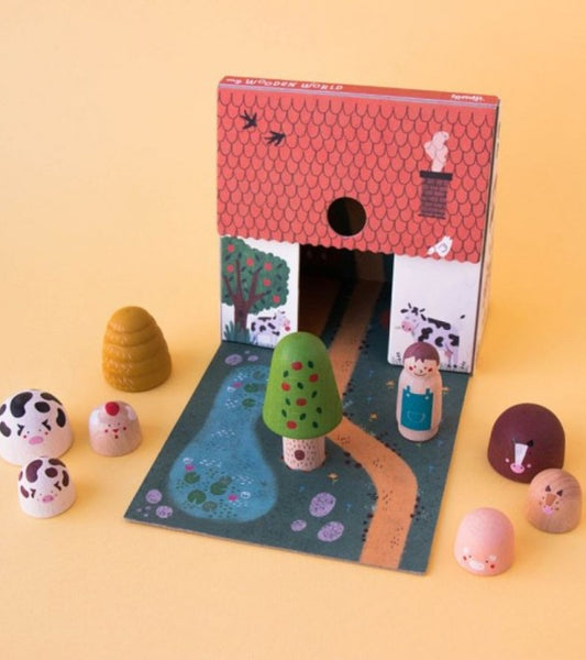 Set gioco in legno