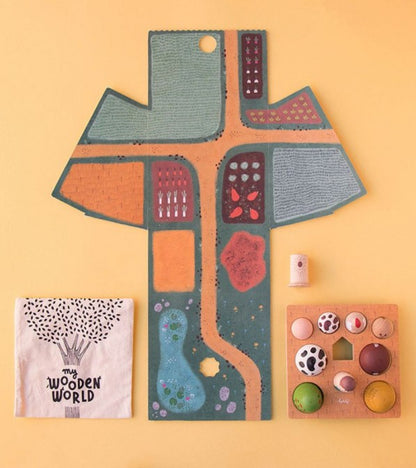 Set gioco in legno