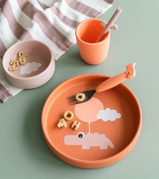 Set Pappa in Silicone Alimentare Tasty