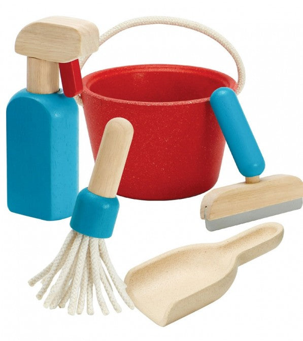 Set per pulizie in legno