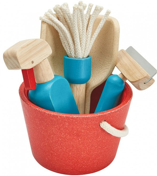 Set per pulizie in legno