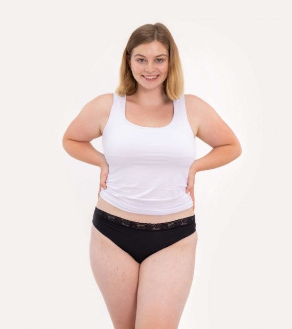 Slip assorbente in cotone organico Classic