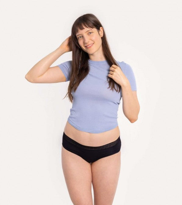 Slip assorbente in cotone organico Hipster