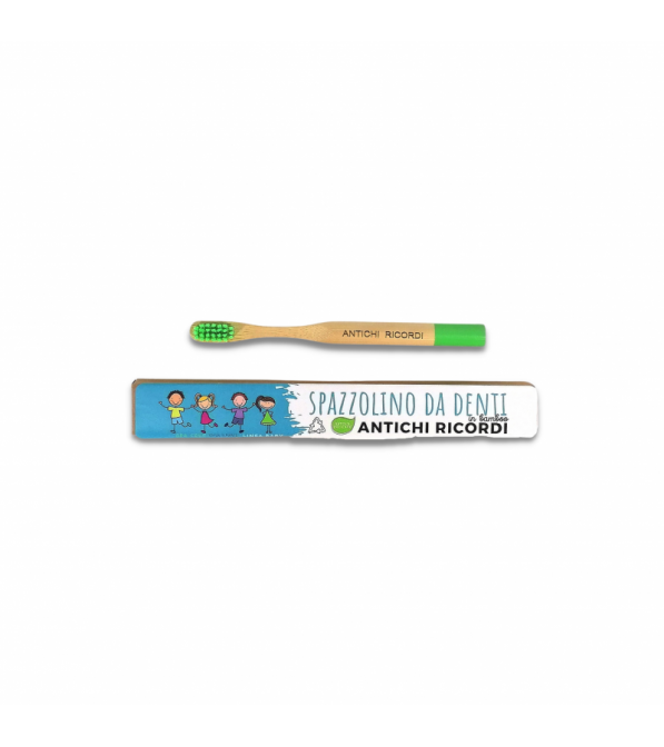 Spazzolino in bamboo per bambini