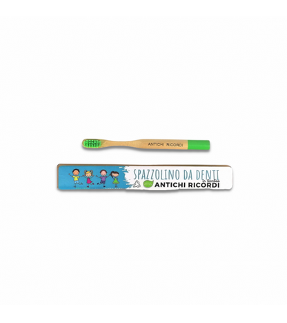 Spazzolino in bamboo per bambini