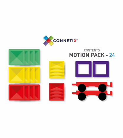 Tessere magnetiche Connetix - gamma Arcobaleno