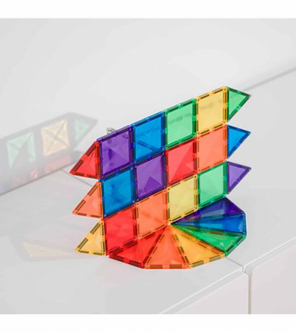 Tessere magnetiche Connetix - gamma Arcobaleno
